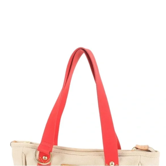 Limited Edition Antigua Cabas MM Canvas Tote with COA